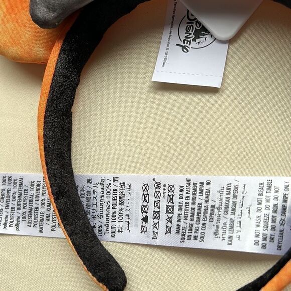 Disney Parks Halloween Tie Dye Minnie Mouse Ears Headband NWT - Picture 5 of 9